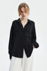 BLACK LOOSE-FIT STAPLE SHIRT