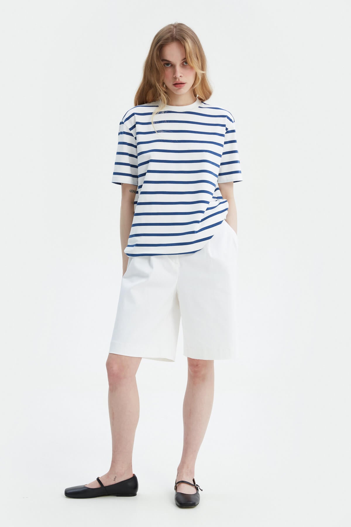 STRIPED COTTON T-SHIRT