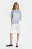 STRIPED COTTON T-SHIRT