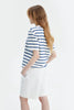 STRIPED COTTON T-SHIRT