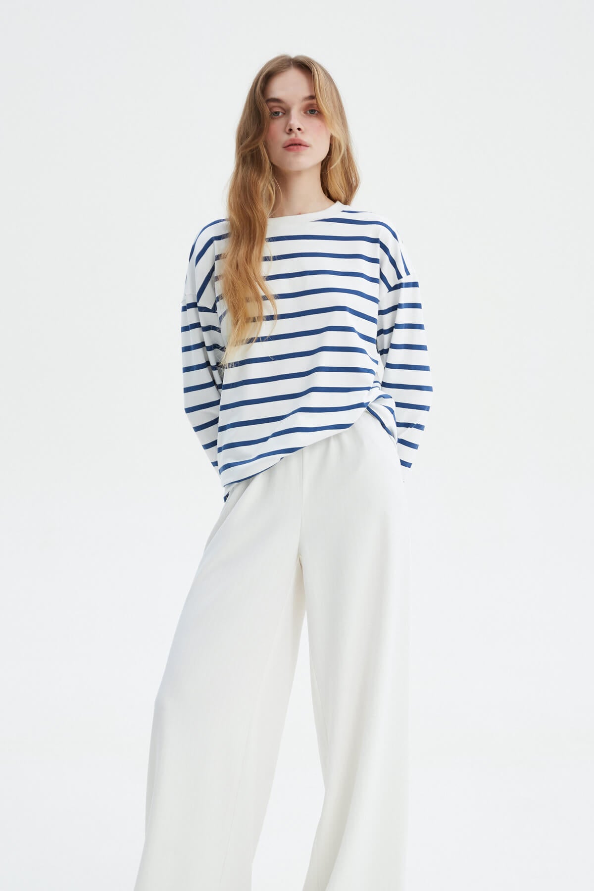 STRIPED COTTON LONGSLEEVE