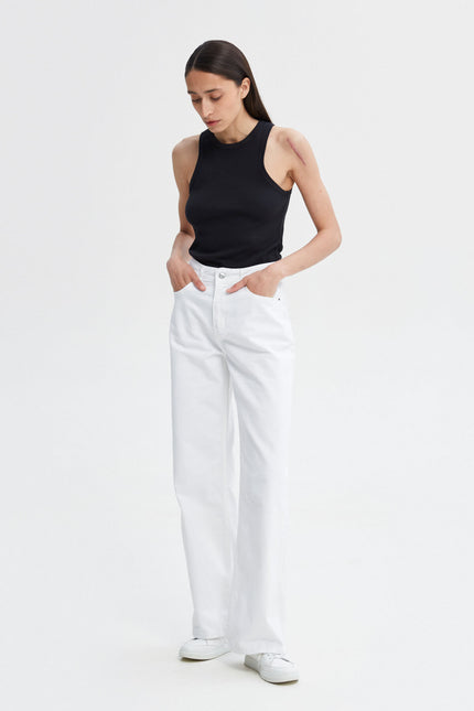 STRAIGHT-CUT JEANS