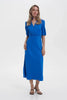 SHORT SLEEVE MIDI DRESS