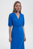 SHORT SLEEVE MIDI DRESS