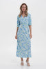 SHORT SLEEVE MIDI DRESS