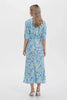 SHORT SLEEVE MIDI DRESS