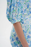 SHORT SLEEVE MIDI DRESS