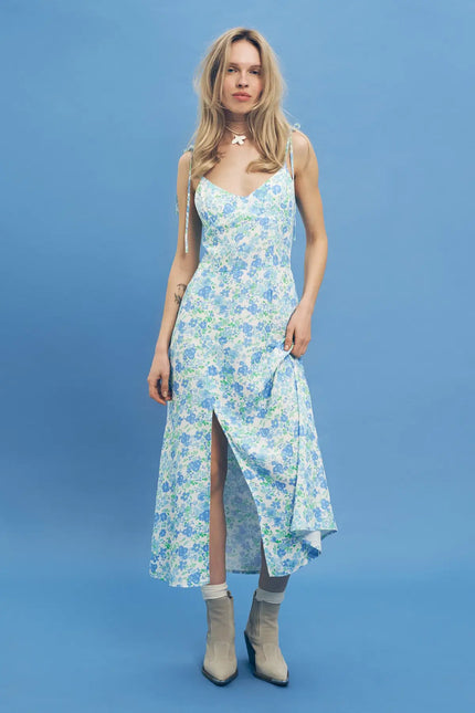 MILKY MIDI SUNDRESS