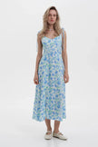 MILKY MIDI SUNDRESS