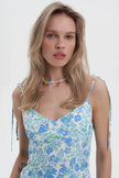 MILKY MIDI SUNDRESS