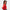 Red knitted bodysuit with a round neckline