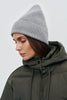 Cashmere knitted beanie hat