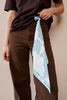 Artificial silk scarf 