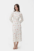 MIDI DRESS IN SIGNATURE