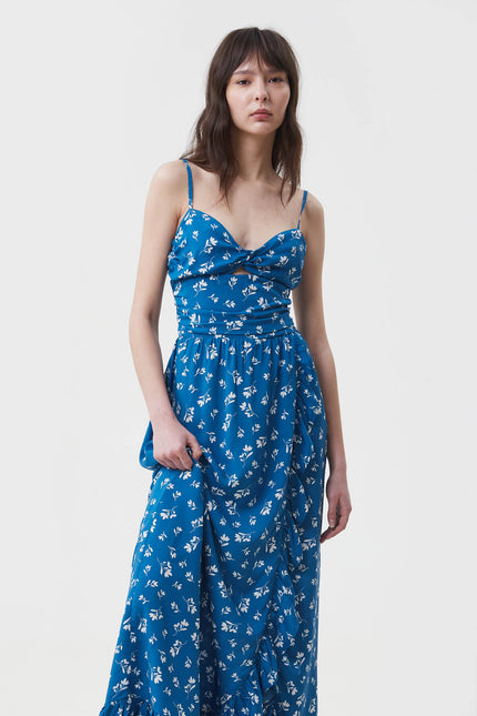 MAXI SUNDRESS IN FLORAL PRINT