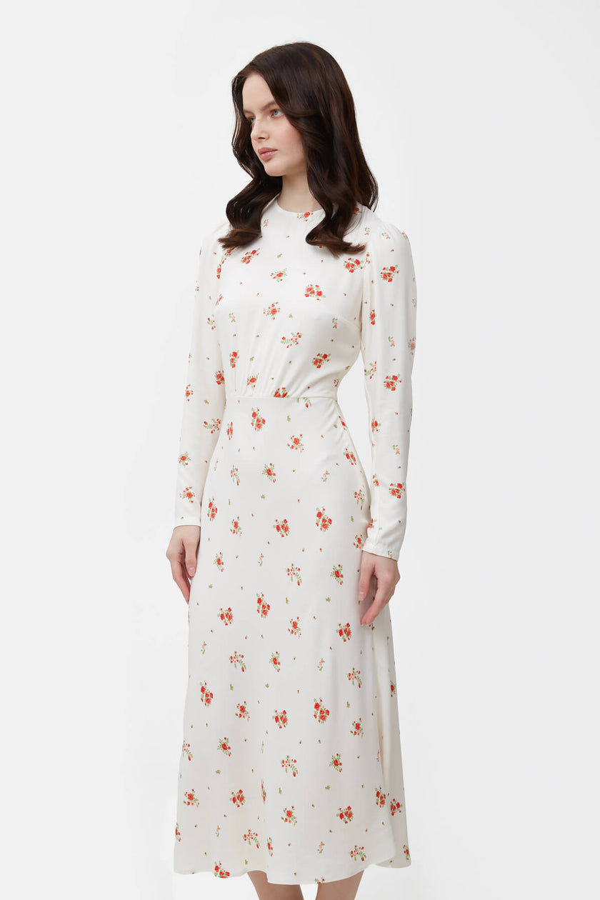 MIDI DRESS IN SIGNATURE