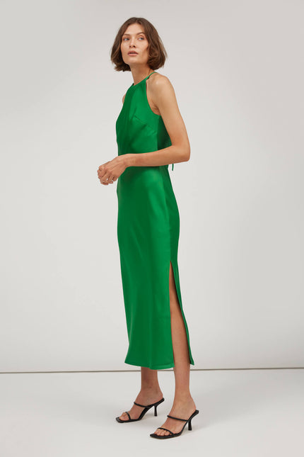 SLIP SATIN DRESS