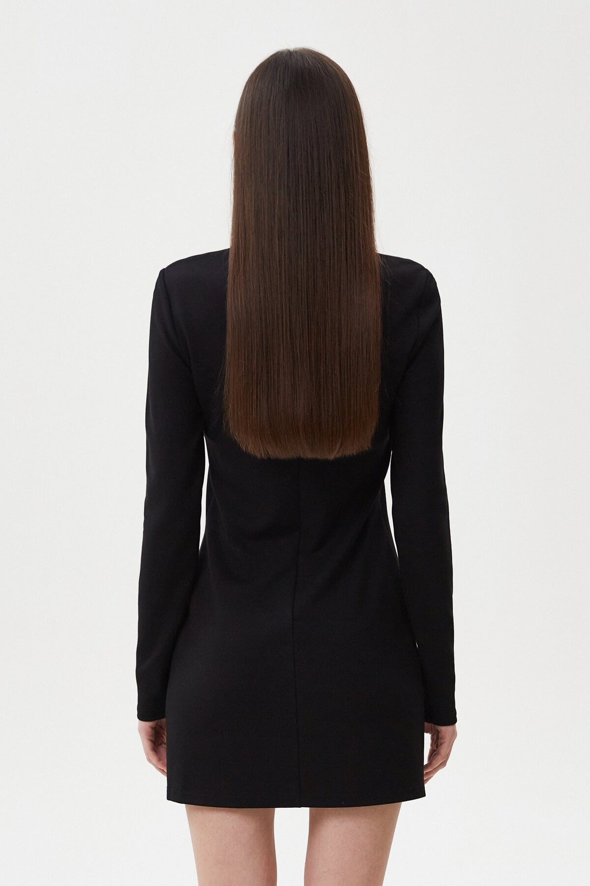 DRESS WITH A SHOULDER CUT OUT