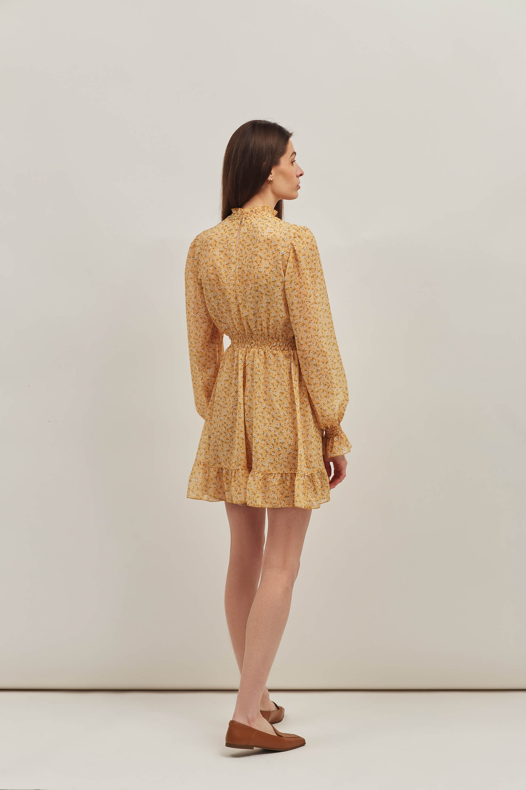 WAIST-FITTED MINI DRESS