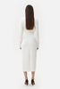 MIDI DRESS WITH CUT OUTS