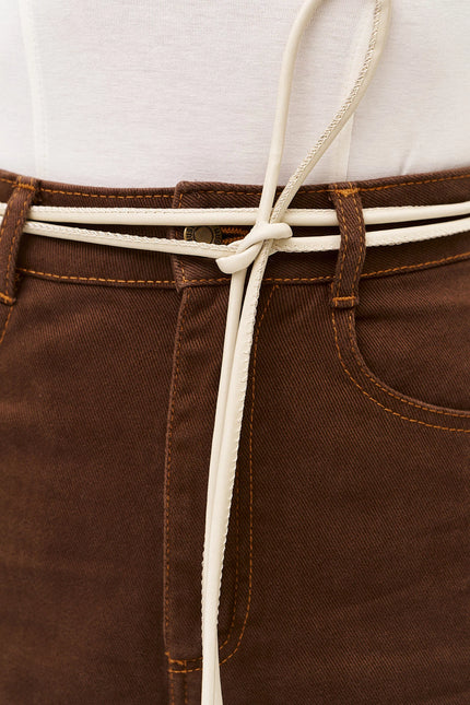 Eco-leather belt
